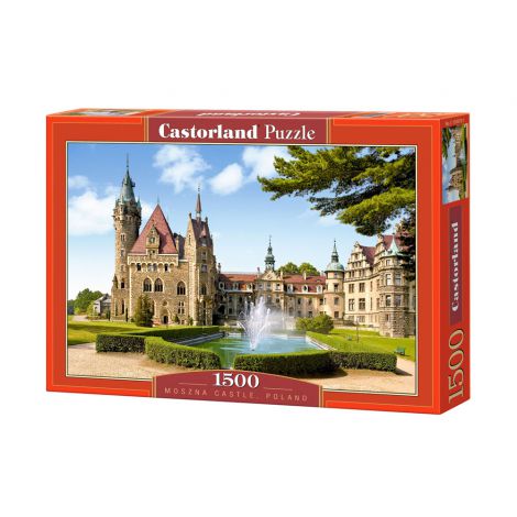 Puzzle Castorland 1500el Zamek Moszna, Polska